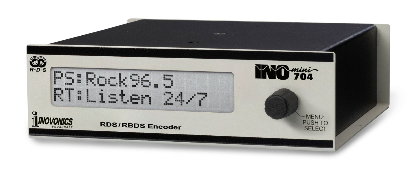 Inovonics 704 INOmini Dynamic RDS Encoder - 305broadcast