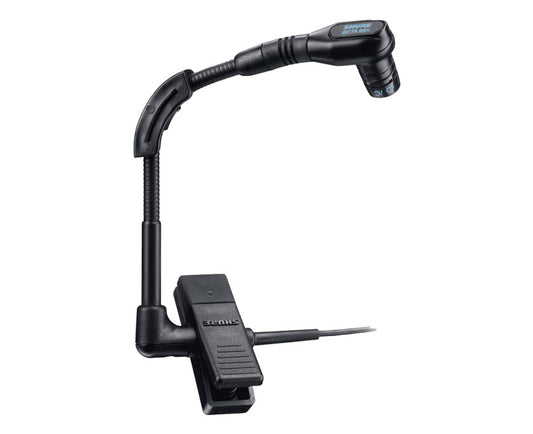 Shure BETA 98AD/C Miniature Cardioid Condenser Drum Microphone. Includes RPM626 In-Line Preamplifier, A98D Drum Mount and 25