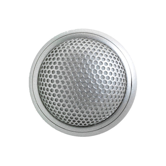 Shure MX395AL/O Brushed Aluminum Low Profile Boundary Mic, Omni, 3-pin XLR