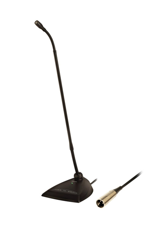 Shure MX418D/N No Cartridge-18" Desktop Gooseneck Condenser Microphone, Attached 10