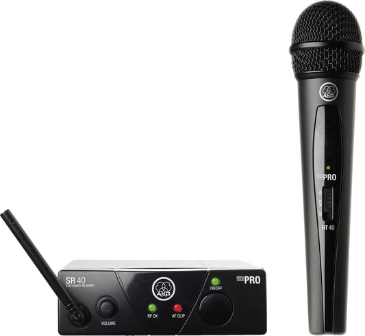 AKG WMS40MINI US25C WMS40MINI Wireless Vocal Microphone System - (B-Stock)