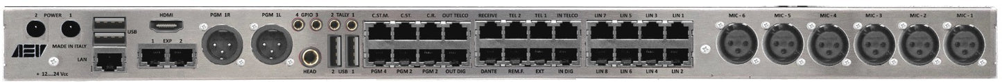ACUO MB  OnAir broadcast digital expandible audio console - 305broadcast