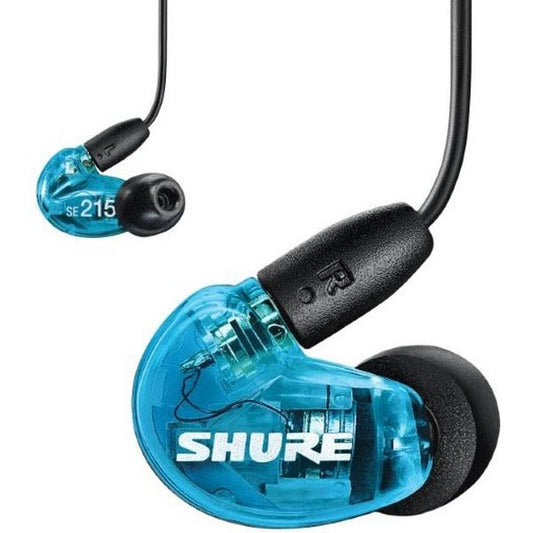 Shure SE215DYBL+UNI SE215 EARPHONE,BLUE W/MODEL: RMCE-UNI