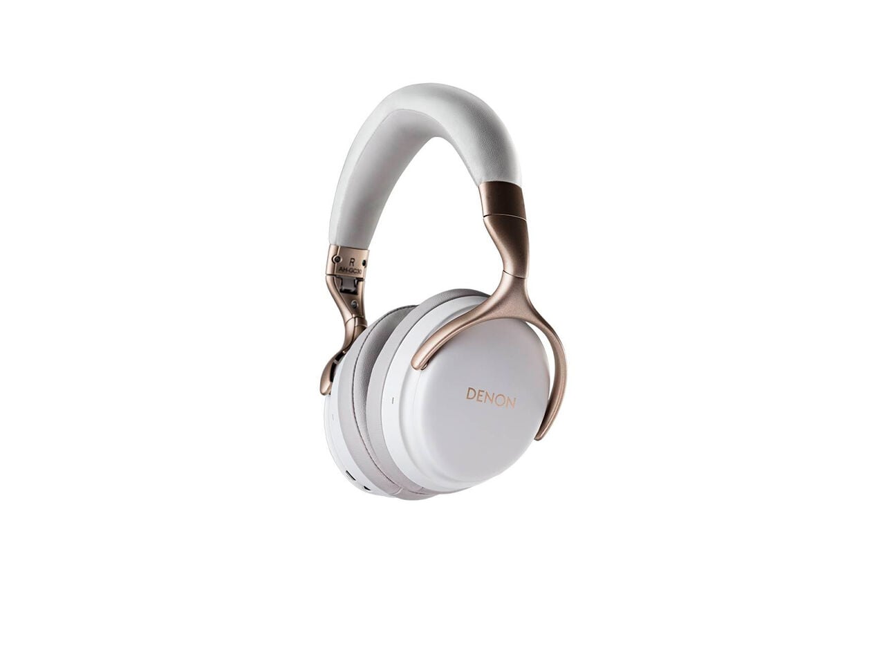 Denon Consumer AH-GC30WT (White) Wireless Noise Cancelling Over-Ear Headphone with new Free Edge Driver