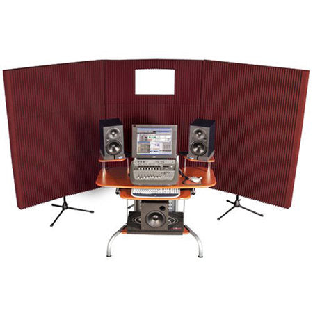 Auralex MAX831BUR MAX-Wall 831 Mobile Acoustic Panels (Burgundy)