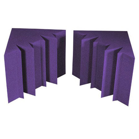Auralex MEGALENPUR MegaLENRD Bass Traps (Purple)