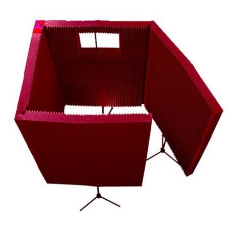 Auralex MAX1141BUR Portable Recording Vocal Booth Kit (Burgundy)