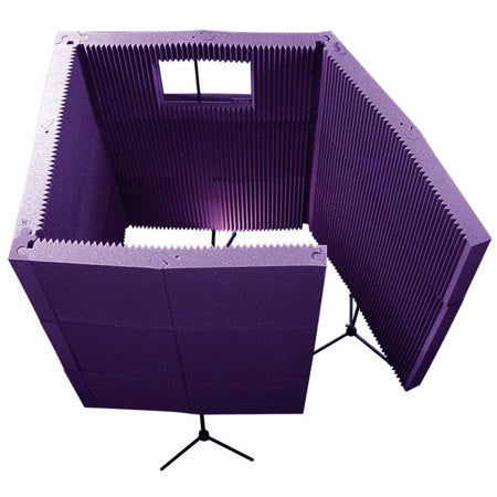 Auralex MAX1141PUR Portable Recording Booth Kit (Purple)