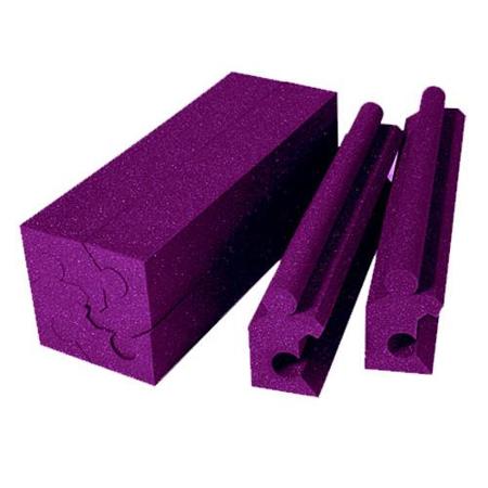 Auralex MAXCOUPLERPUR MAX-Wall CornerCouplers (Purple) - 12 Units