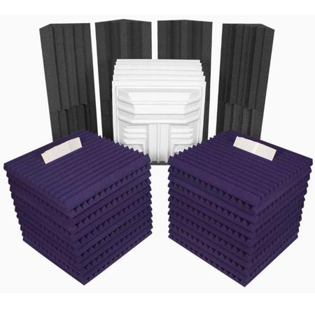 Auralex ROOMDLXPLUSPUR Deluxe Plus Roominator Kit (Purple)