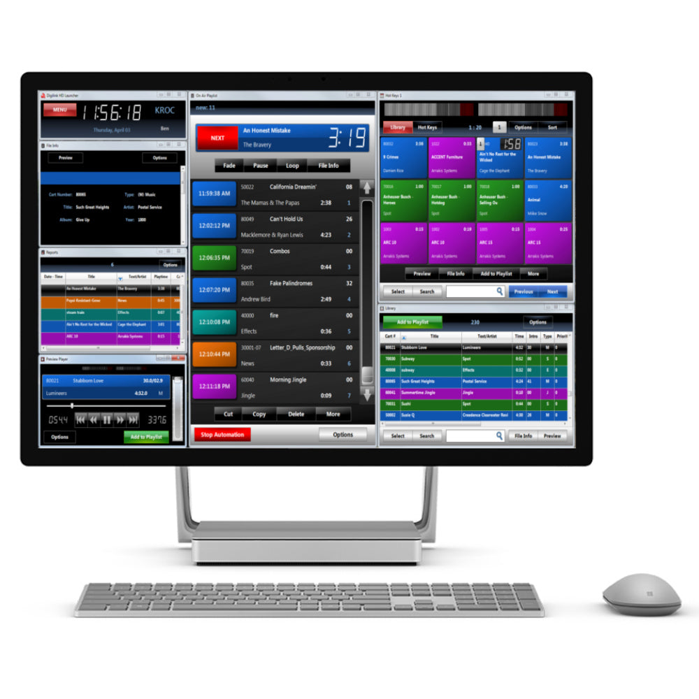 Arrakis APEX-PLUS On-Air Automation Software