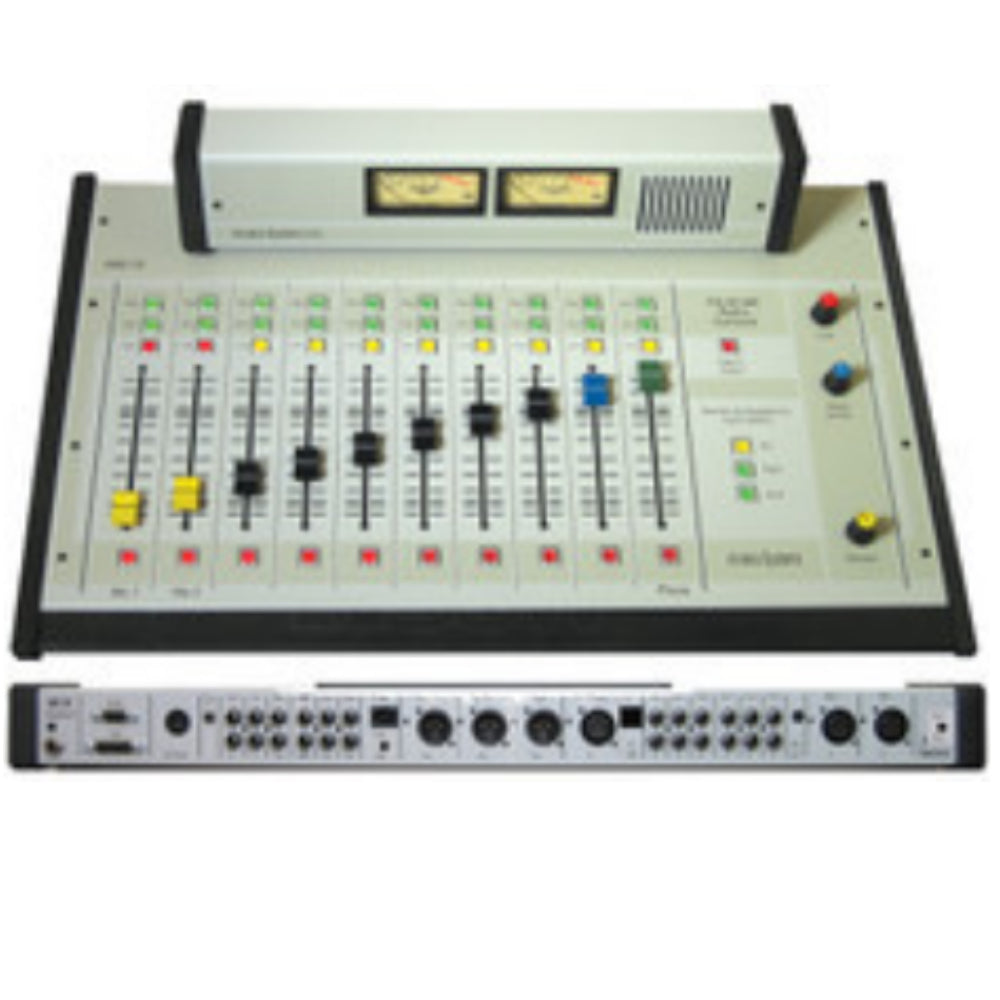 Arrakis ARC-10UP-ARC-Blue 10-Channel Broadcast Radio Console
