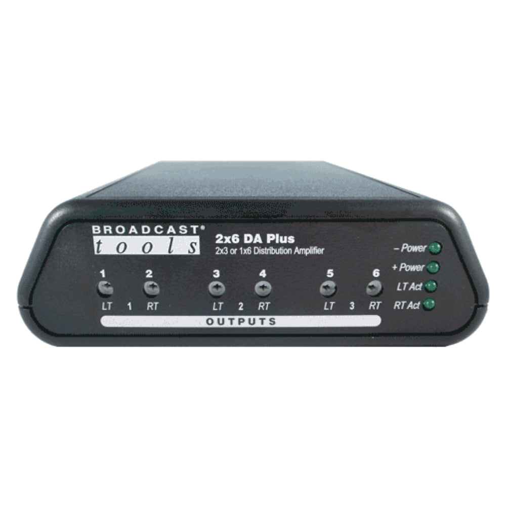 Broadcast Tools 2x6 DA Plus Analog Distribution Amplifier