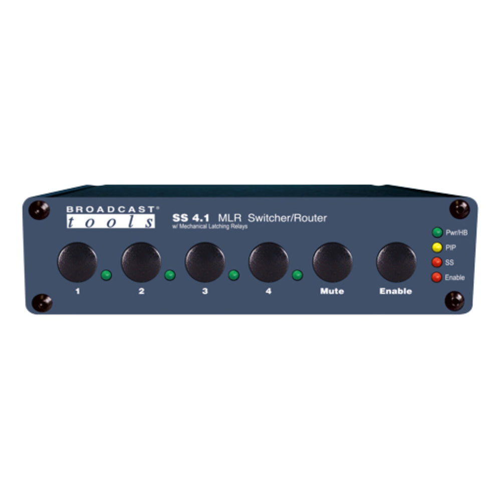 Broadcast Tools SS 4.1 MLR/RJ RJ45 Switcher/Router
