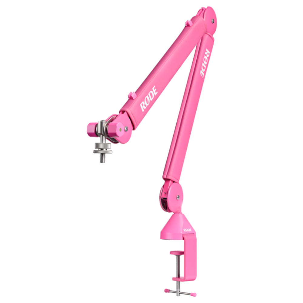 Rode PSA1+ Premium Professional Studio Boom Arm in Pink with Silent Parallelogram Design