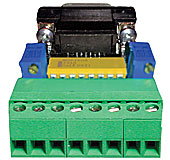 Broadcast Tools COP-3 – DB-9 to Terminal Block Adapter w/ Level Trimmers - 305broadcast