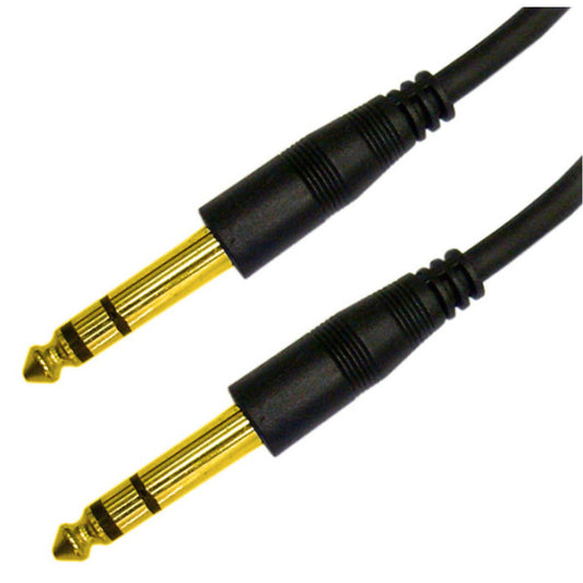 Calrad 55-853G-6 6' 1/4 Inch TRS Stereo Cable - (B-Stock)