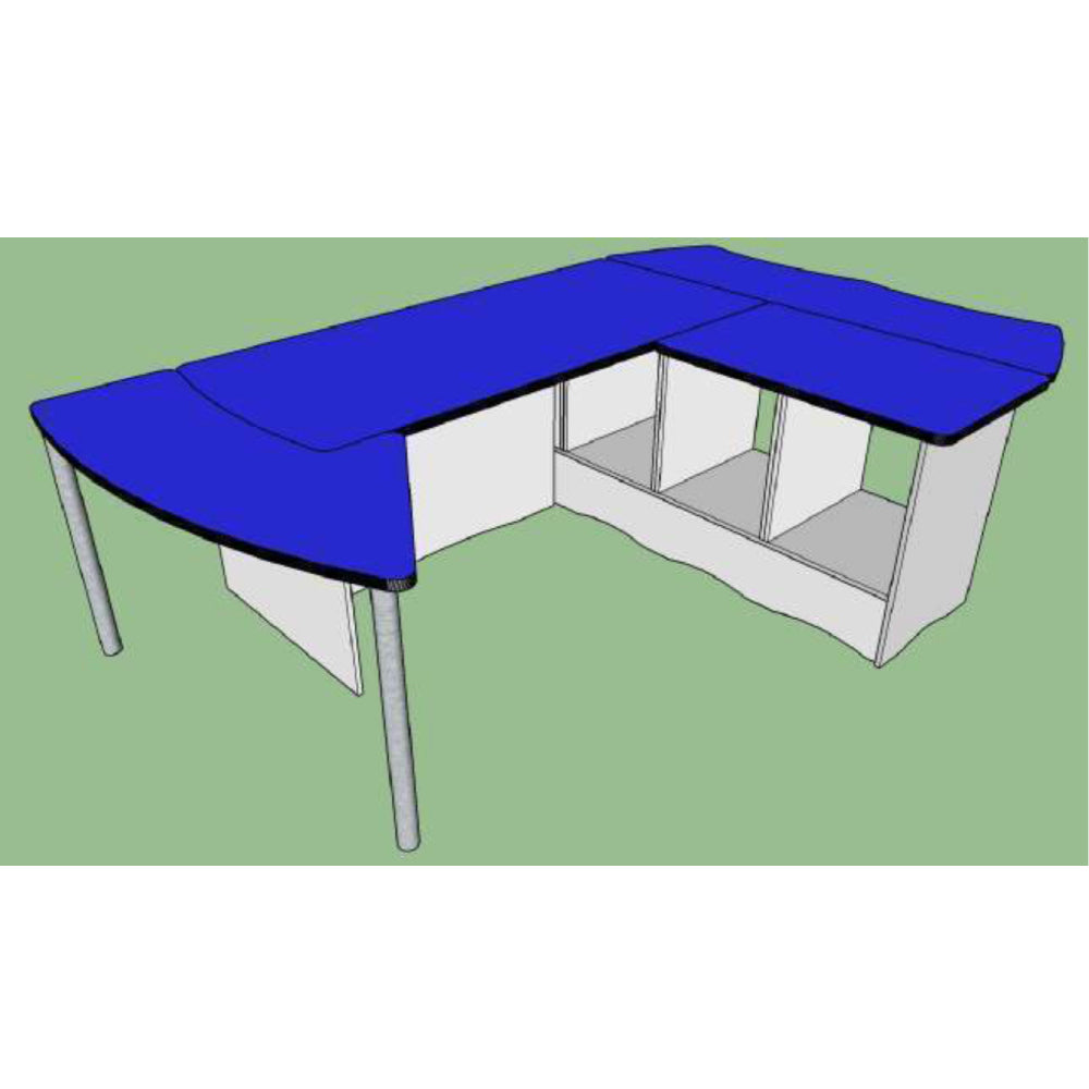 StreamLine SL2PKG12-STD-FM Main Table Configuration 12 (STANDUP)
