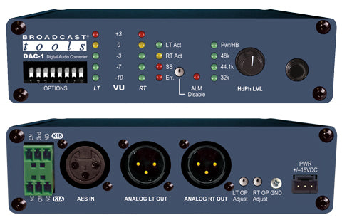 Broadcast Tools DAC-1 – Digital Audio Converter - 305broadcast