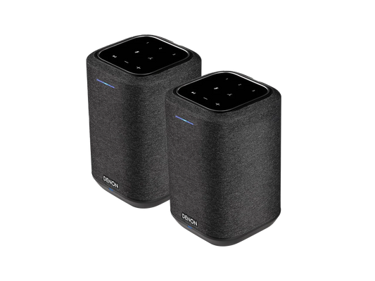 Denon Consumer HOME 150 (Black) Acoustically tuned DSP with 3-1/2" woofer and 1" tweeter