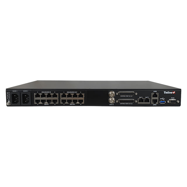 Tieline GATEWAY-8D TLR6200-8D 8 CH DSP-based 1RU IP codec with Dante - 305broadcast