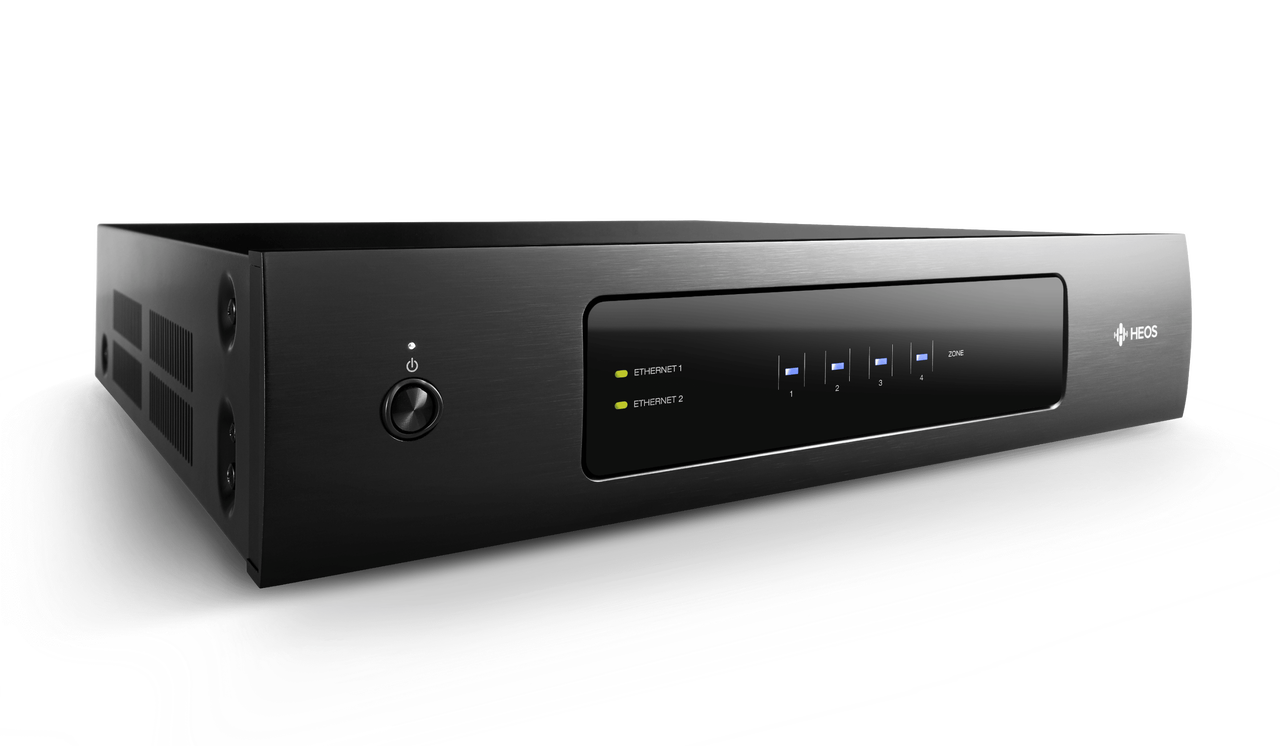 Denon Consumer HEOS DRIVE 8 x 60 watts (20Hz - 20kHz, .05 THD), Hi-Res Audio Support