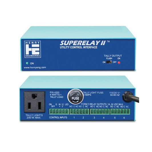 Henry Engineering SUPERELAY II VERSION Utility Conrol Interface - (B-Stock)