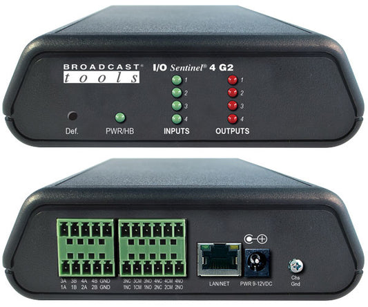 Broadcast Tools I/O Sentinel® 4 G2 – Web-based GPIO Interface - 305broadcast