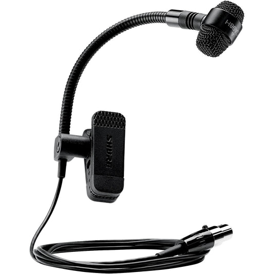 Shure PGA98H-TQG Cardioid condenser gooseneck instrument microphone - TA4F connector for use with wireless systems