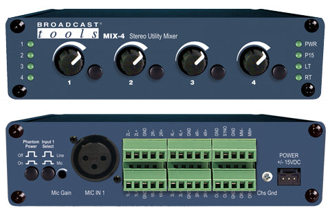 Broadcast Tools MSRP-3 Three Station Analog Stereo