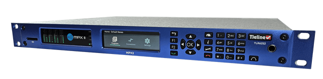 TIELINE MPX II Dual Stereo Analog/AES192 MPX Composite IP Codec with an Additional two Stereo Analog/AES3 - 305broadcast