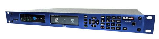 TIELINE MPX II Dual Stereo Analog/AES192 MPX Composite IP Codec with an Additional two Stereo Analog/AES3 - 305broadcast