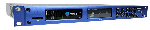 TIELINE MPX II Dual Stereo Analog/AES192 MPX Composite IP Codec with an Additional two Stereo Analog/AES3 - 305broadcast
