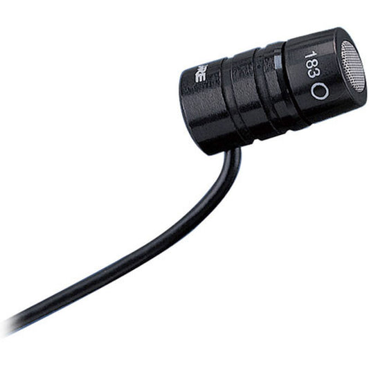 Shure MX183 Omnidirectional Condenser Lavalier Microphone with 4