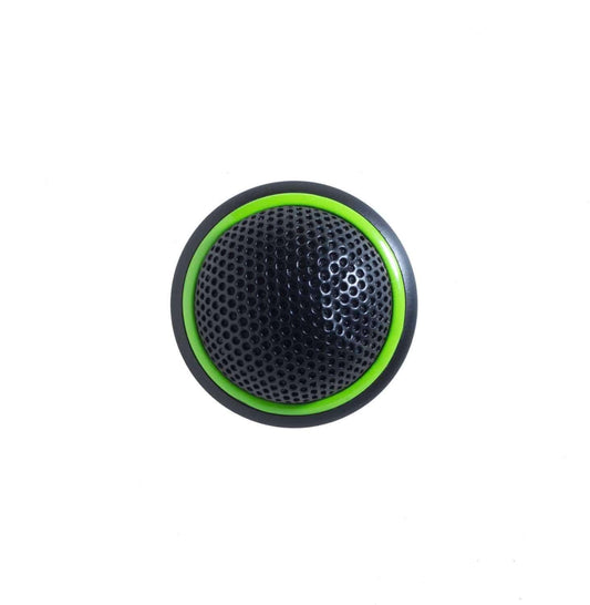 Shure MX395B/C-LED Black Low Profile Boundary Mic, Cardioid, remoteable LED, 5-pin XLR (female connector included)