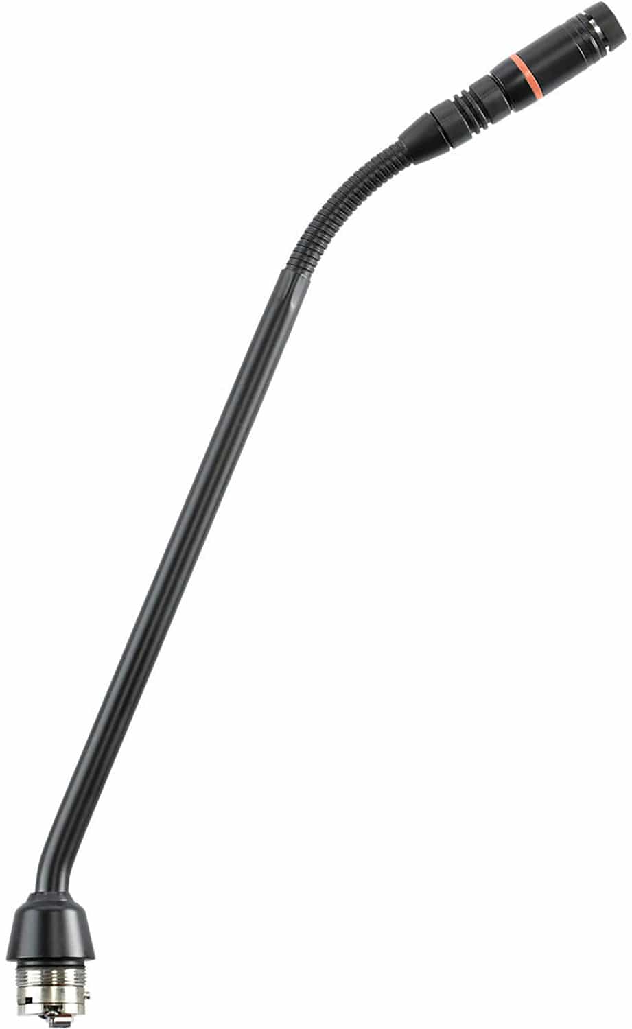 Shure MX410RLP/C 10" Shock-mounted Gooseneck, CARDIOID, with LED ring, Less Preamplifier