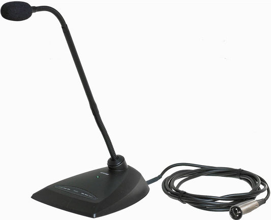 Shure MX412D/N No Cartridge-12" Desktop Gooseneck Condenser Microphone Attached 10