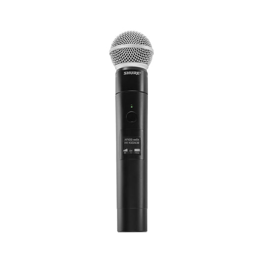 Shure MXW2/SM58=-Z10 Handheld Transmitter with SM58 Microphone (Includes one SB902 Battery)