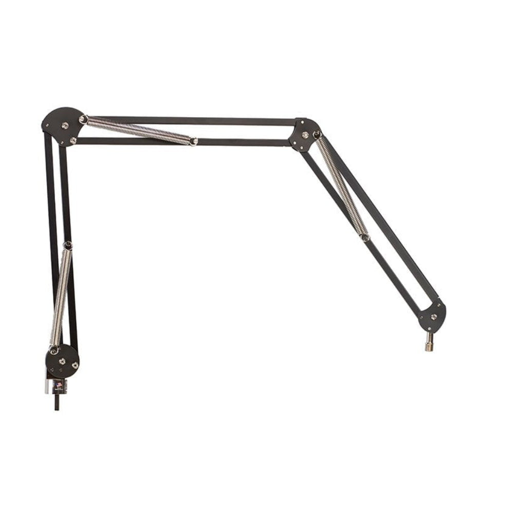 O.C. White 14192-B ProBoom Elite 3-Arm Extended Microphone Arm Only; Black & Chrome Finish