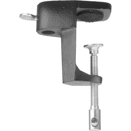 O.C. White 11440-1B Cast Iron Table Edge Clamp Assembly for All ProBoom Elite and Junior Mic Arms (1/2" hole) - Carbon Black