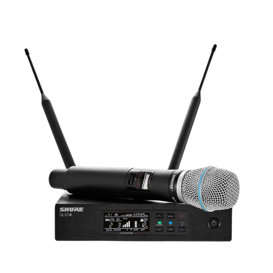 Shure QLXD2/B87C=-G50 Handheld Transmitter with Beta87C Microphone