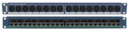 Broadcast Tools RJ-XLR 16F – RJ45 to XLR Breakout Panel - 305broadcast