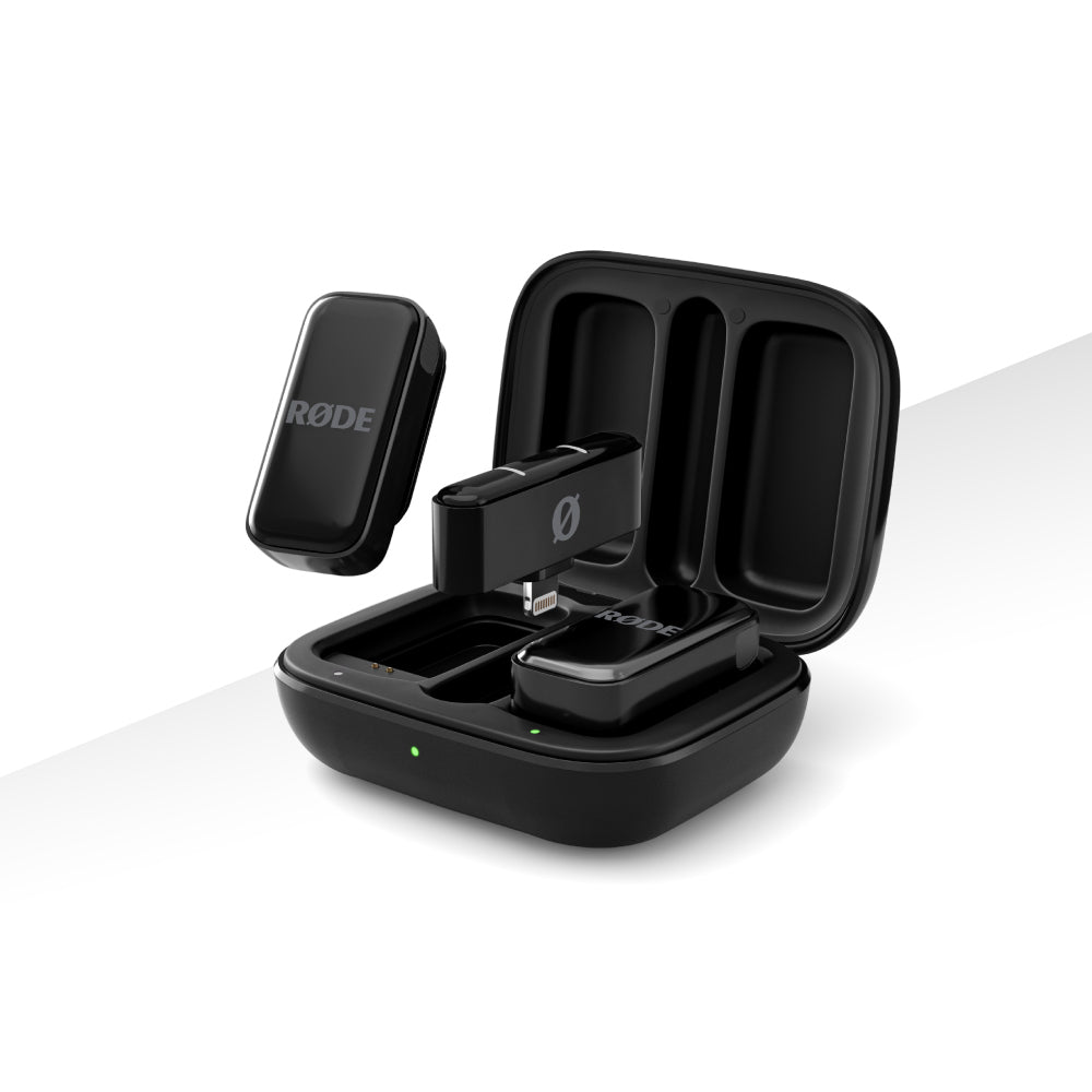 Rode Wireless Micro Ultra-Compact Wireless Microphone System for Lightning Smartphones (Black)