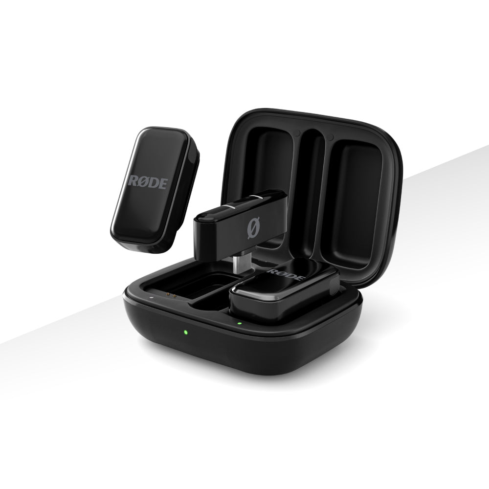 Rode Wireless Micro 2-Person Ultracompact Wireless Microphone System with USB-C Receiver (Black)