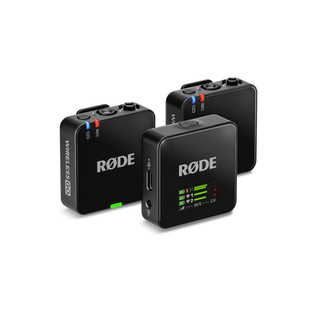 Rode Wireless GO (Gen 3) Compact Wireless Microphone System with 32-bit Float Recording