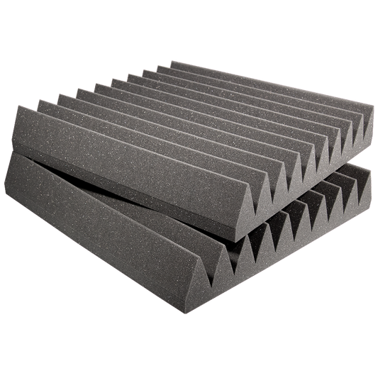 Auralex 2SF24CHA_HP 2" Studiofoam Wedge24 HP Charcoal - 305broadcast