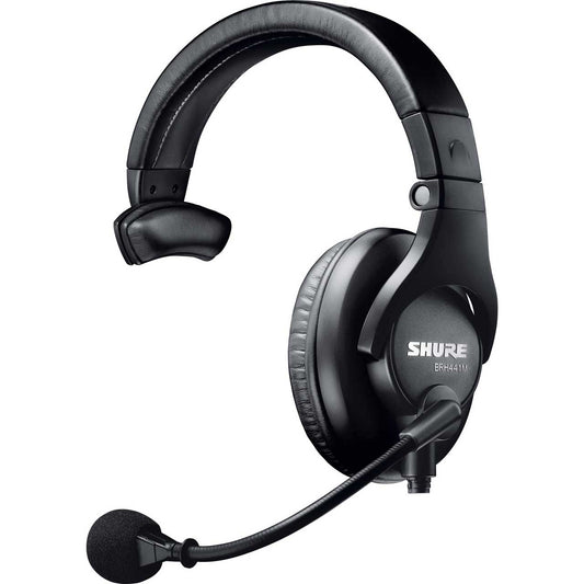 Shure BRH441M-LC Single-Sided Broadcast Headset, less Cable