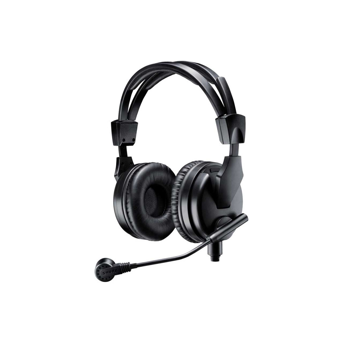 Shure BRH50M Premium Dual-Sided Broadcast Headset. Includes BCASCA-NXLR3QI cable
