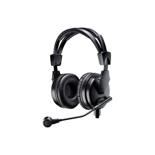 Shure BRH50M Premium Dual-Sided Broadcast Headset. Includes BCASCA-NXLR3QI cable