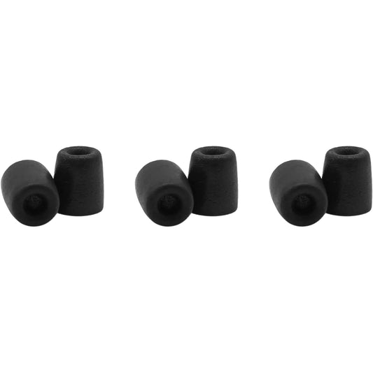 Shure EACYF1-6S 6-pack (3 pairs) Small 100 Series Comply foam sleeves for Shure Earphones - Hanging Retail Packaging